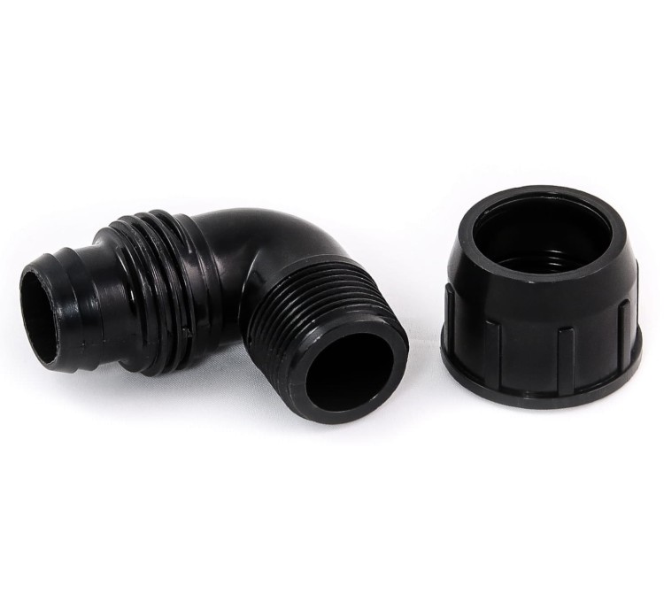 Kolano redukcja QJ 20mm x 1/2" GZ - gwint zewnętrzny- Irriga