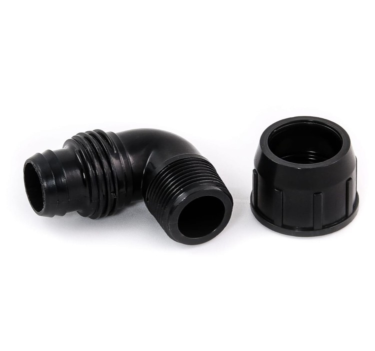 Kolano redukcja QJ 20mm x 3/4" GZ - gwint zewnętrzny - Irriga