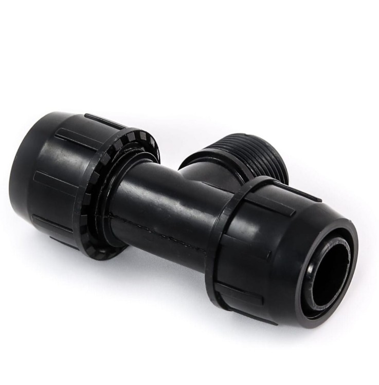 Trójnik redukcja QJ 25mm x 1/2" GZ - gwint zewnętrzny - Irriga