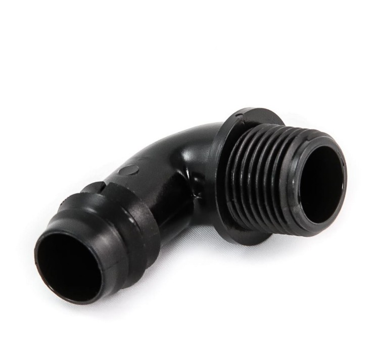 Kolano redukcja wcisk 20mm x 1/2" GZ - gwint zewnętrzny - Elysee