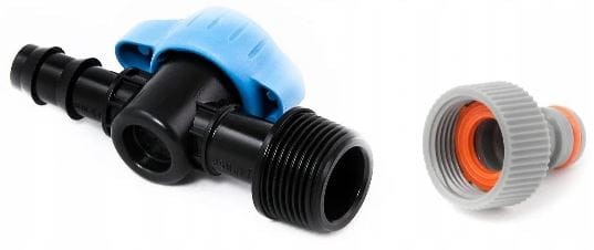 Linia kroplująca 100m + 137 akcesoriów +rękawiczki