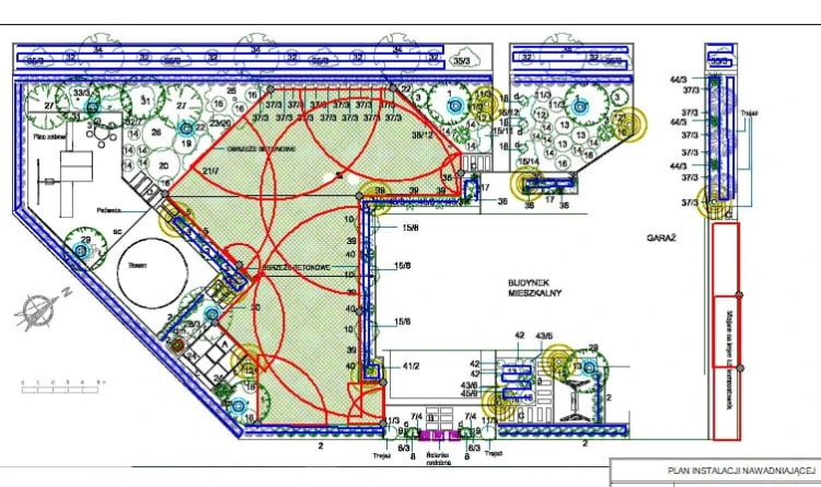 Projekt uzupełniania wody w zbiorniku deszczówki