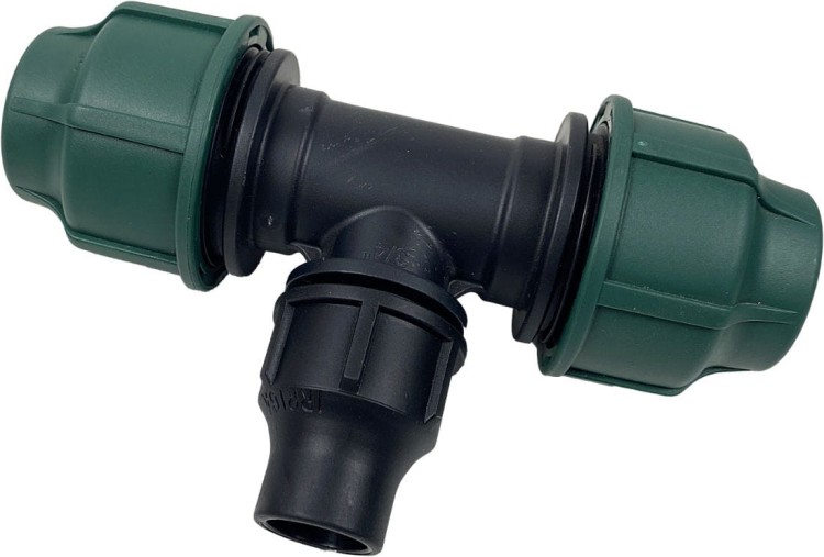 Trójnik redukcja PE 25mm x QJ 16mm x 25mm - Irriga