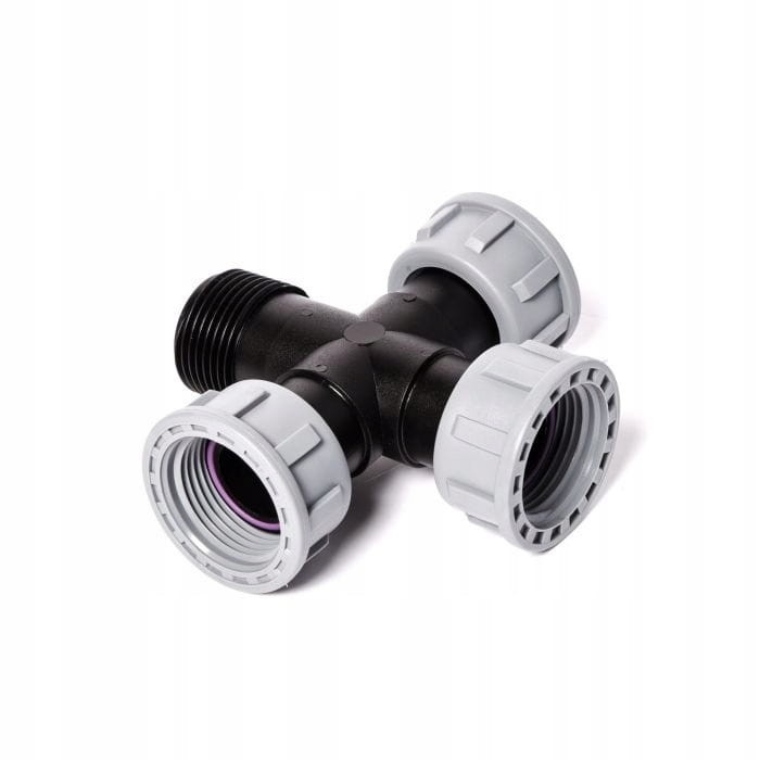 Czwórnik kolektorowy 1" GW, GW, GW, GZ - Tavlit