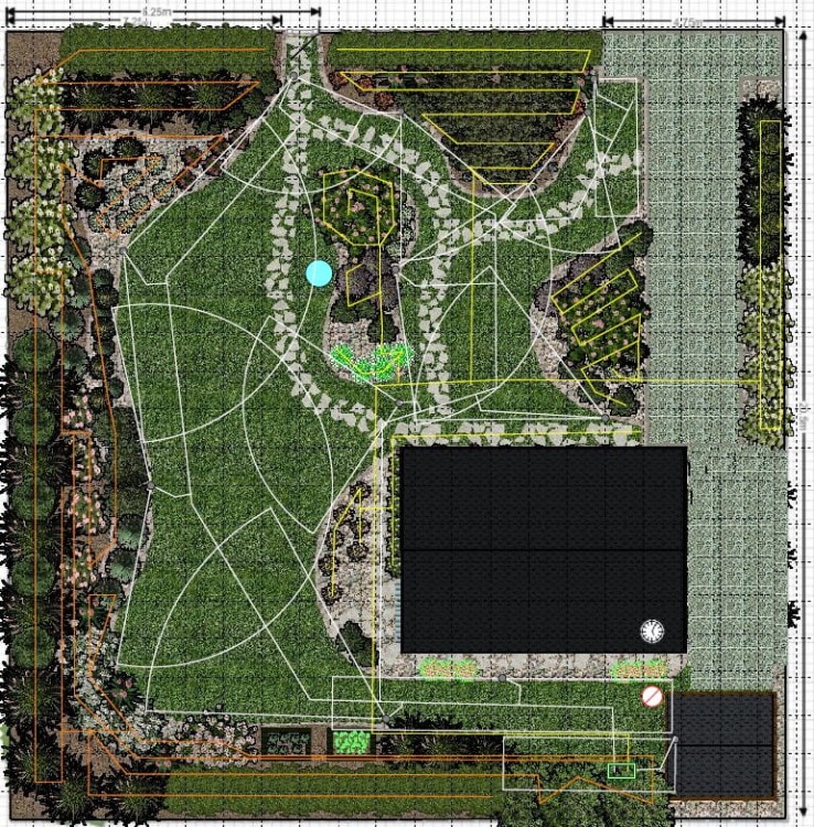 System nawadniania ~ 200 m², 2 sekcje, reduktor ciśnienia, zawór Master, filtr, manometr, odpowietrznik, studzienka Jumbo