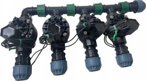 Zestaw kolektorowy 4 sekcje elektrozaworów RainBird