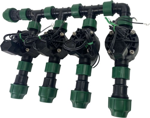 Zestaw kolektorowy 4 sekcje elektrozaworów GZ RainBird