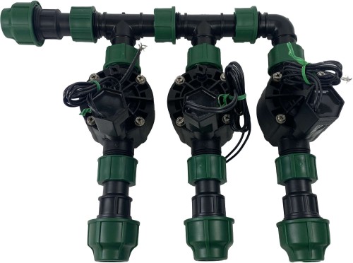 Zestaw kolektorowy 3 sekcje elektrozaworów RainBird