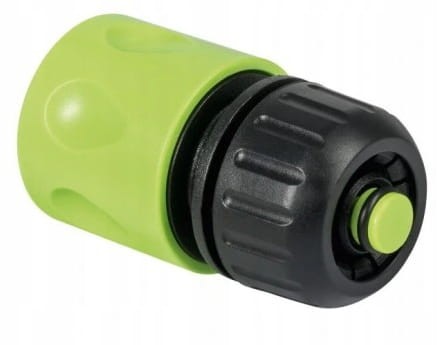 Szybkozłączka przelot do węża ogrodowego 3/4 STOP