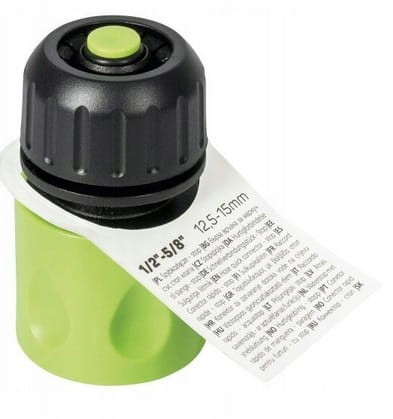 Szybkozłączka przelot do węża ogrodowego 1/2 STOP