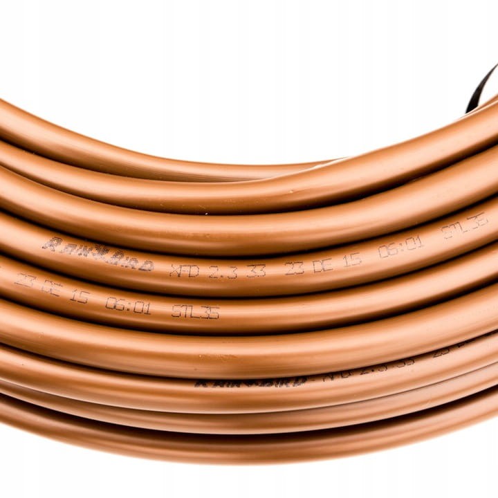 Linia kroplująca brązowa z kompensacją 16 mm, kroplowniki co 33 cm, 2 l/h RainBird