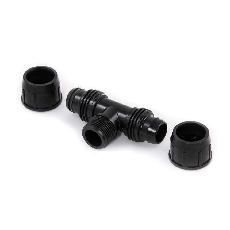 Trójnik redukcja QJ 25mm x 3/4" 25mm GZ - gwint zewnętrzny - Irriga