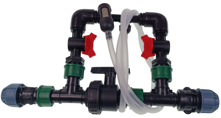 Dozownik płynnych nawozów dysza Venturiego, do ogrodu, rura 25