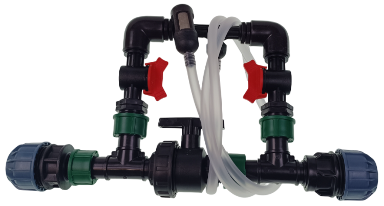 Dozownik płynnych nawozów dysza Venturiego, do ogrodu, rura 32