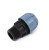 Przelot redukcja PE 32mm x 3/4" GZ - gwint zewnętrzny - Elysee
